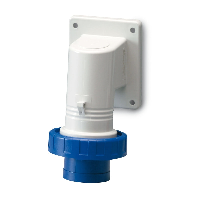 247.1693 - Scame Eureka Flush Mounting Appliance Inlet 2P+E IP67 16A 6h