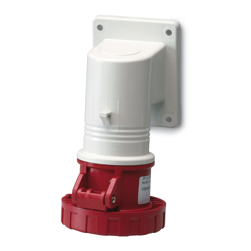 457.1667 Scame Eureka Flush Mount Socket 3P+N+E IP67 16A 6h