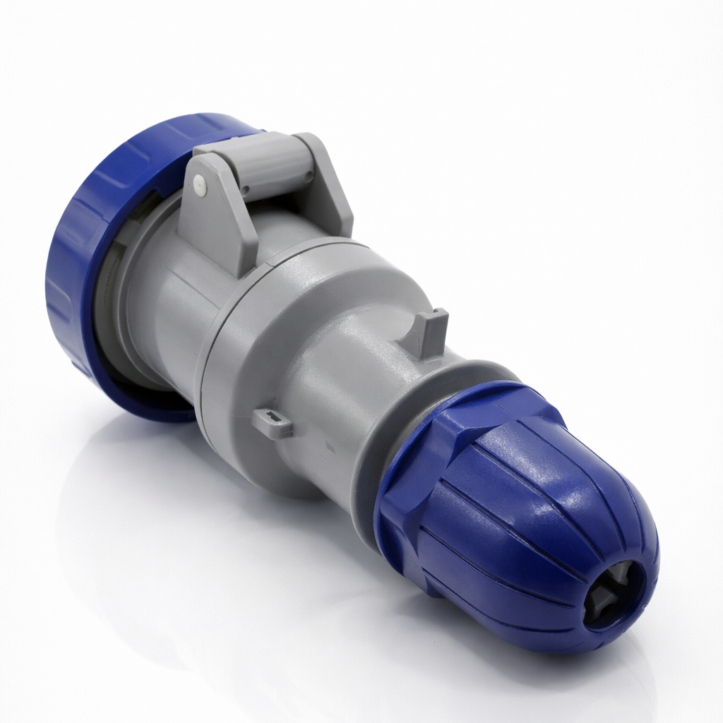 318.1643 Scame Optima IEC Connector 16A 2P+E 6h 200-250V