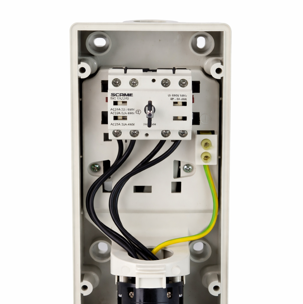 561.1687 Scame Advance 2 Interlocked Socket 16A 3P+N+E 6h 346-415V