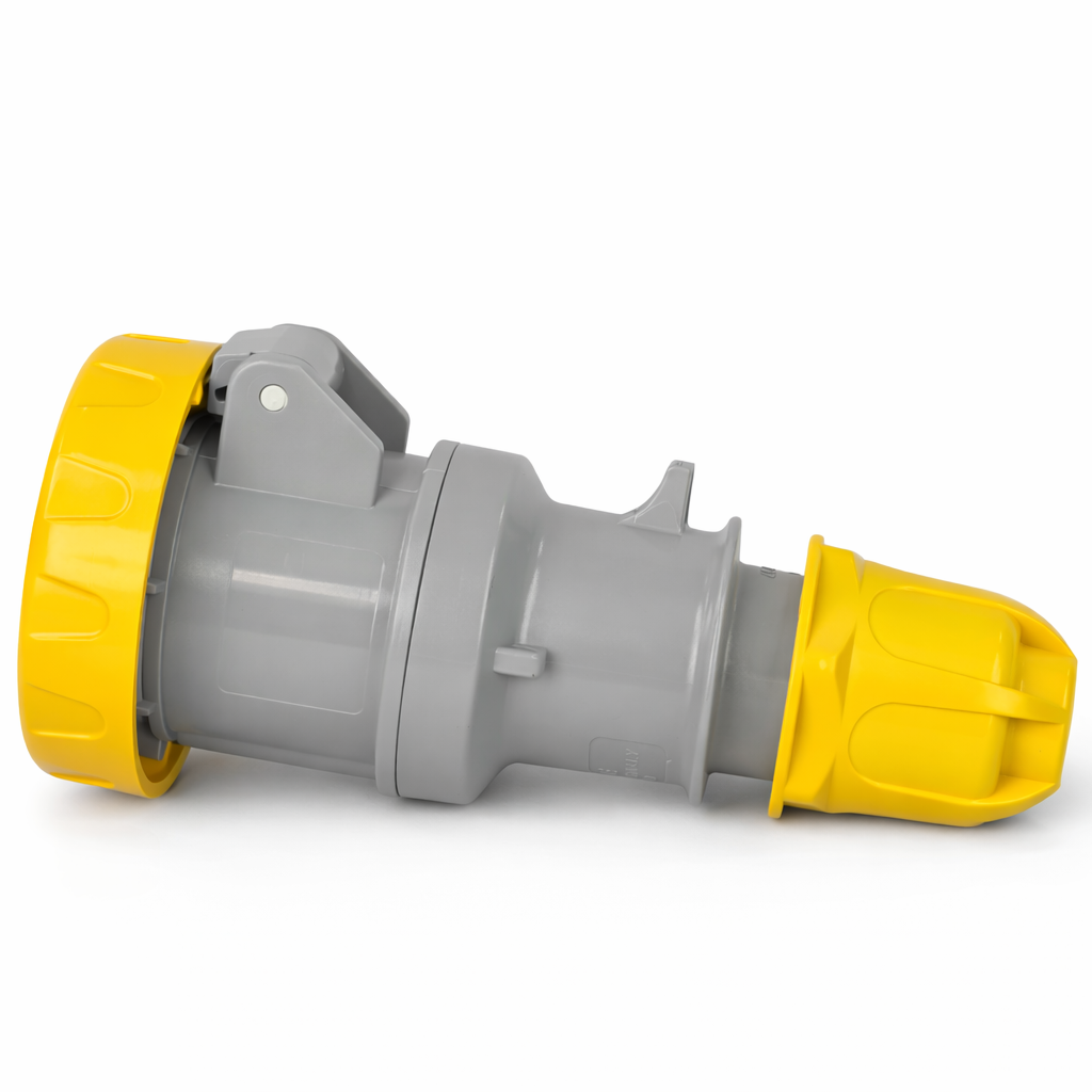 318.1640 Scame Optima IEC Connector 16A 2P+E 4h IP66/IP67/IP69