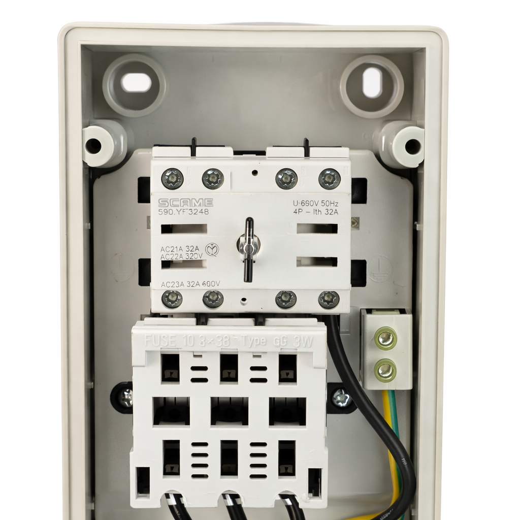 562.3287 Scame Advance 2 Interlocked 3P+N+E IP44 32A 6h