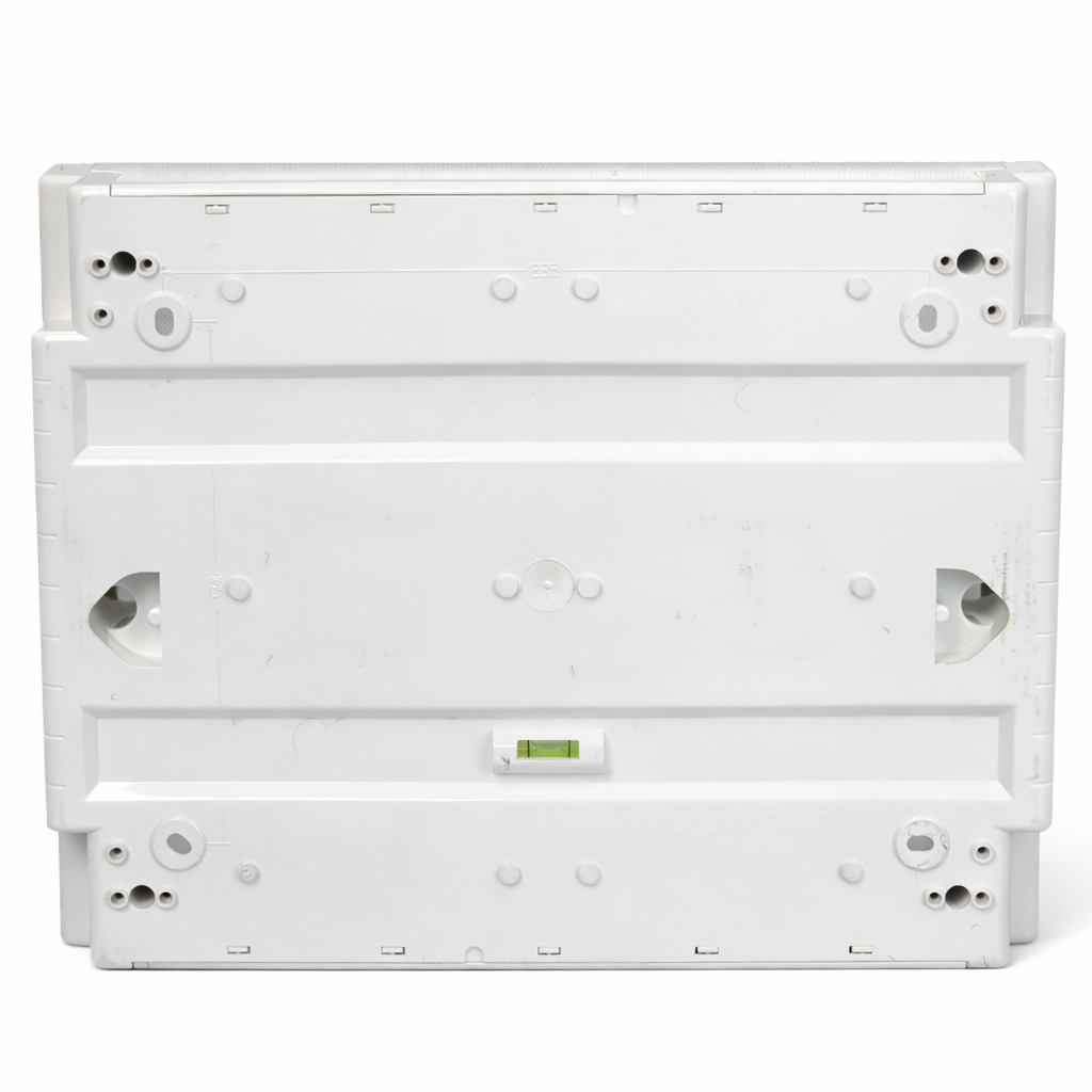 673.2012B.2012 SCAME DOMINO IP40 Surface Consumer Unit 12 DIN 12+1 MOD