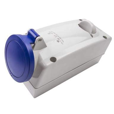 560.3283 Scame Advance 2 Interlocked Socket 32A 2P+E 6h 200-250V