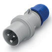 213.1633 - SCAME IEC PLUG 2P+E IP44 16A 6h 200-250V AC