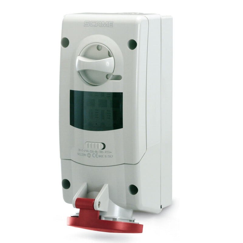 562.1687 Scame Advance 2 Interlocked 3P+N+E IP44 16A 6h
