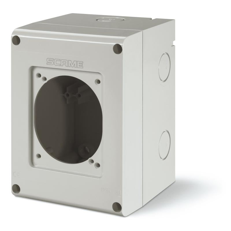 576.4303 Scame Advance 2 Junction Box 106 IP66 Cut-Out Single 16/32A