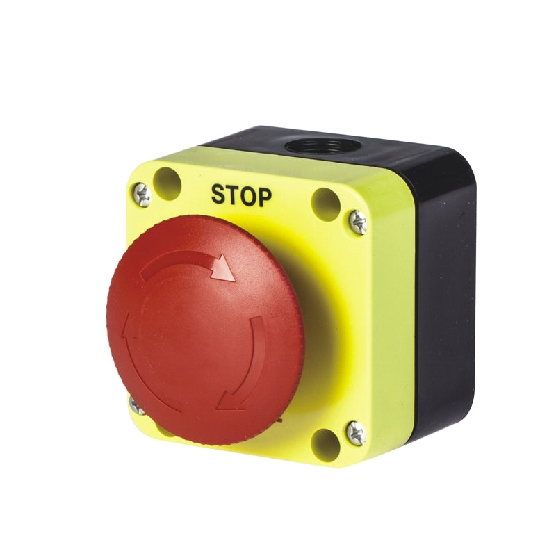 590.PR01R6N Scame Top22 60MM Emergency Push Button with Rotating Relea