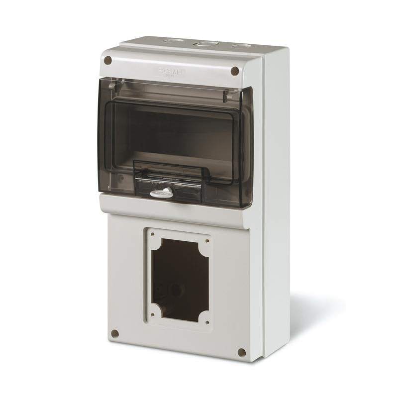 672.2301 SCAME DOMINO IP66 Surface Mounting Modular Enclosure M340 8 MOD