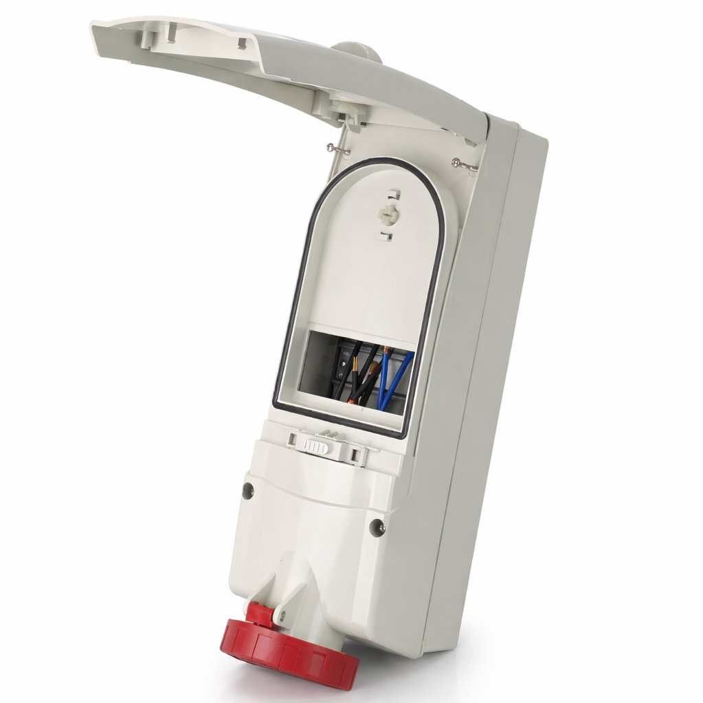 568.3287 Scame Advance 2 Interlocked 3P+N+E IP67 32A 6h