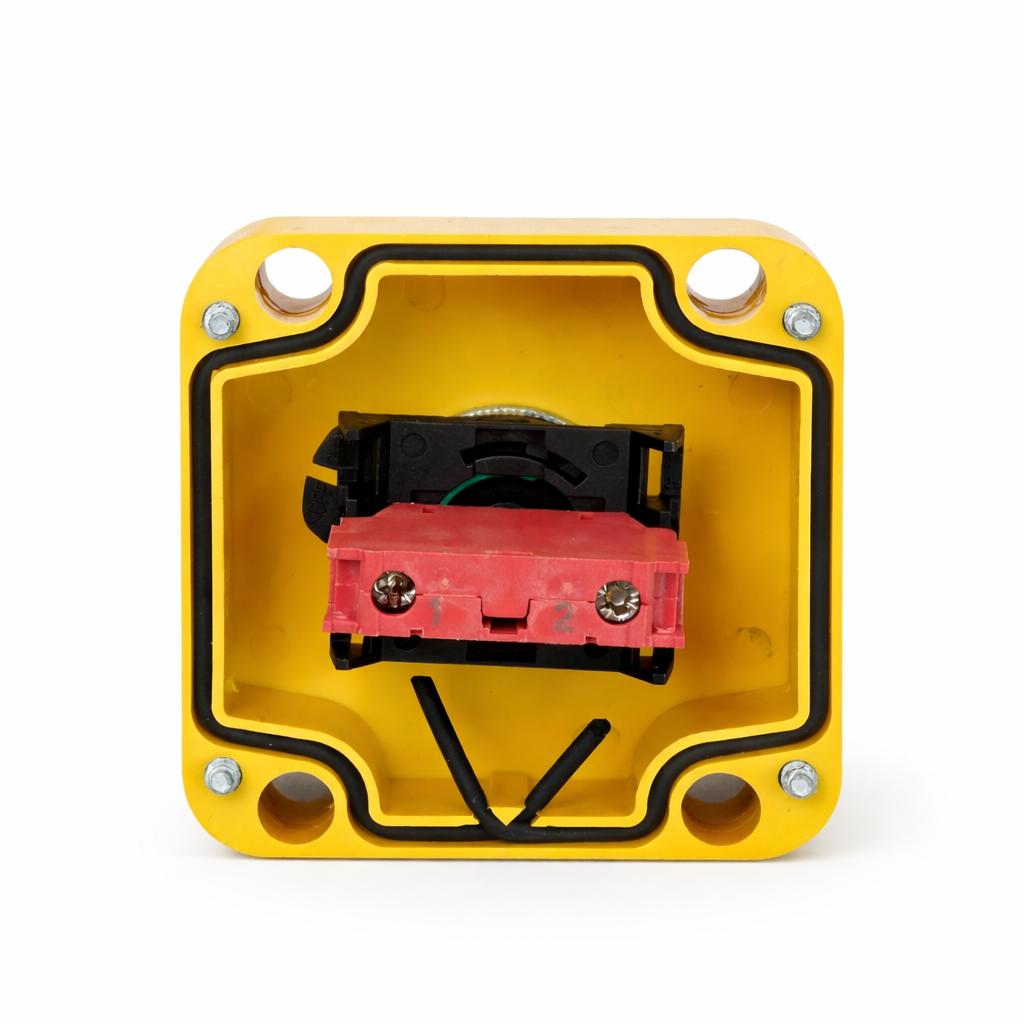 590.PR01C4N - Emergency Push Button with Key Lock Release