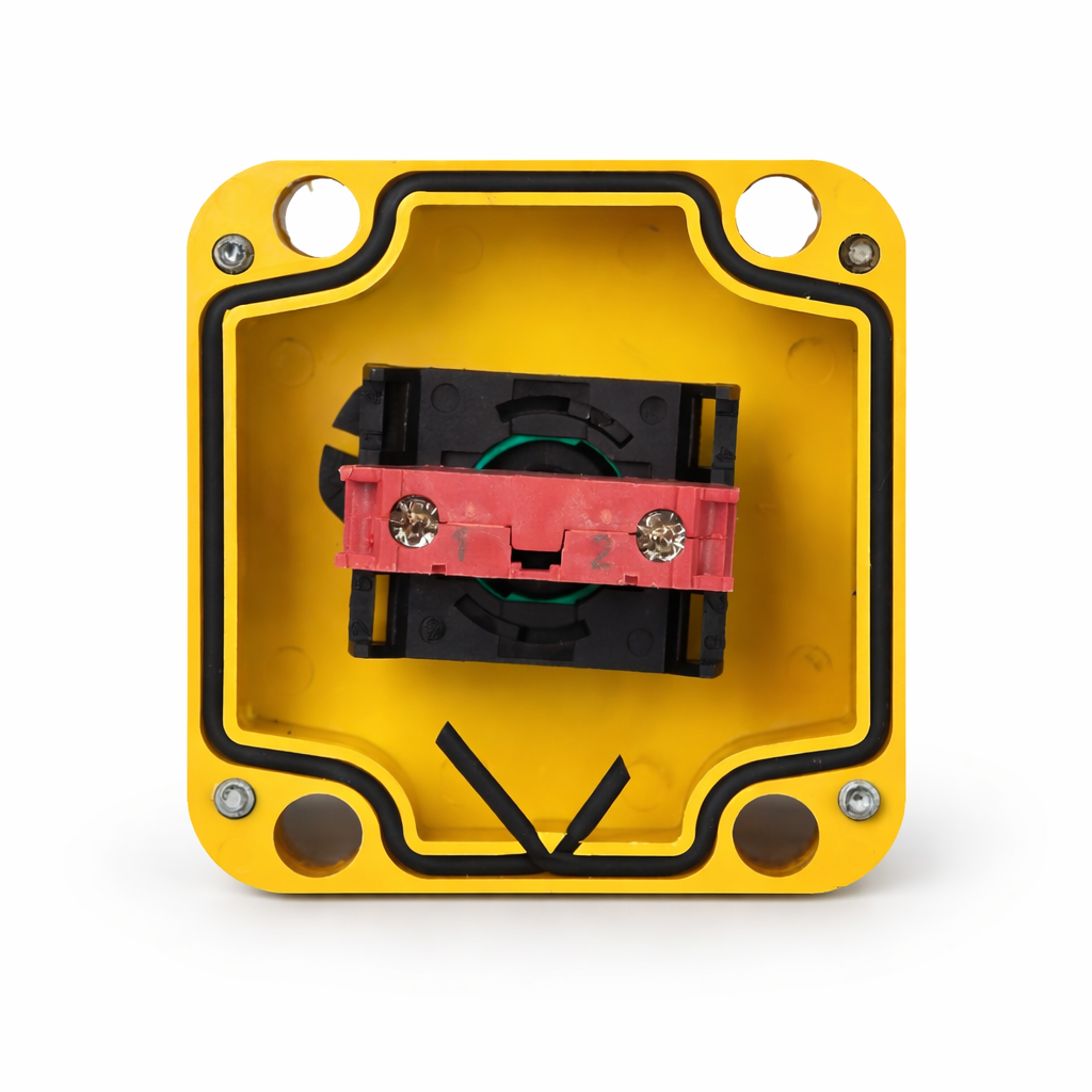 590.PR01R4N - EMERGENCY PUSH BUTTON WITH ROTATING RELEASE