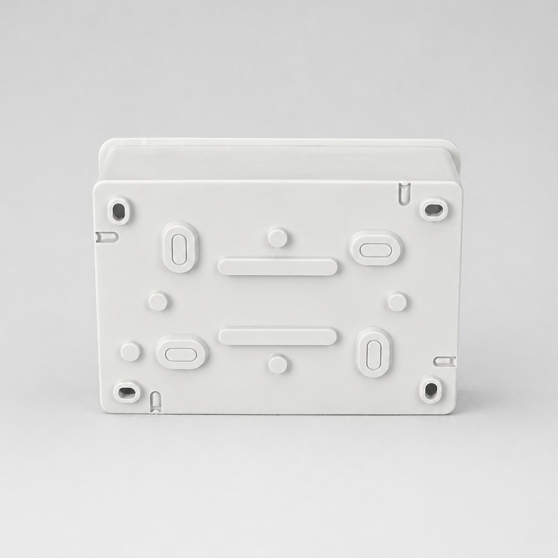 688.205 SCAME CUBIK 960 Junction Box Grey Thermoplastic With Blank Sides