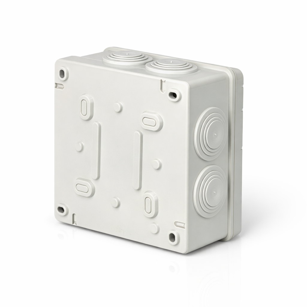 687.004 SURFACE MOUNTING JUNCTION BOX 100X100X50MM IP55