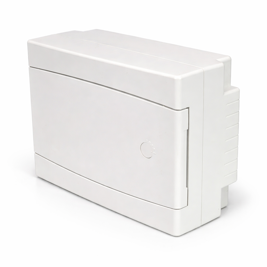 673.2008B.2012 SCAME DOMINO IP40 Surface Consumer Unit 8 DIN 8+1 MOD