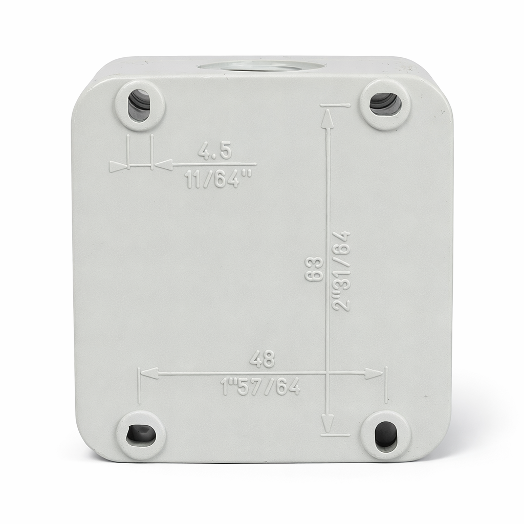 590.PR01R6N Scame Top22 60MM Emergency Push Button with Rotating Release