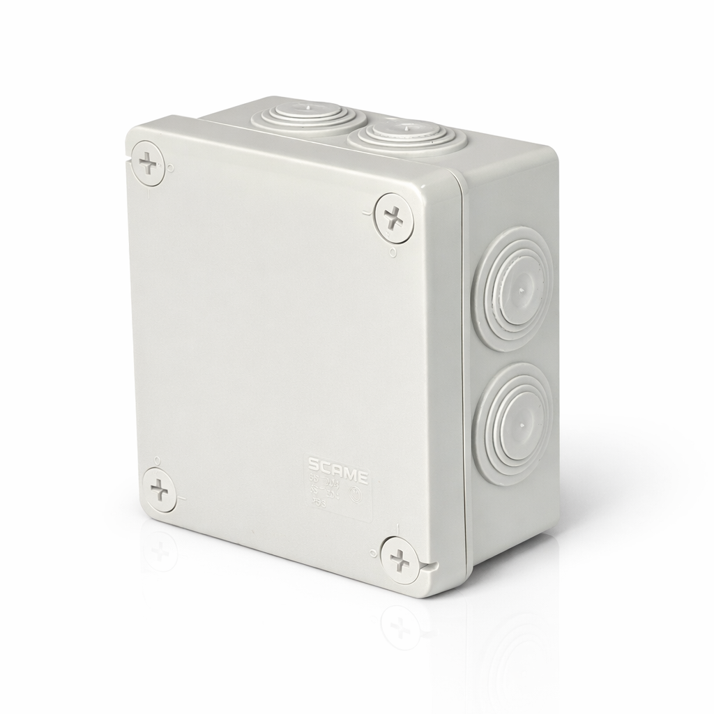 687.004 SURFACE MOUNTING JUNCTION BOX 100X100X50MM IP55