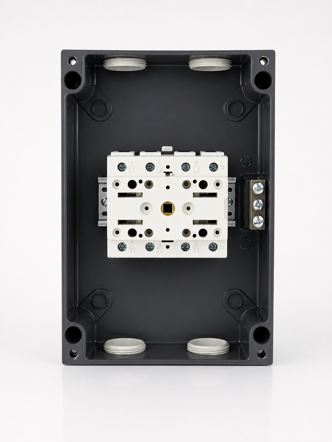 SCAME Switch Disconnector 80A 4P IP66 (General - Grey/Black)