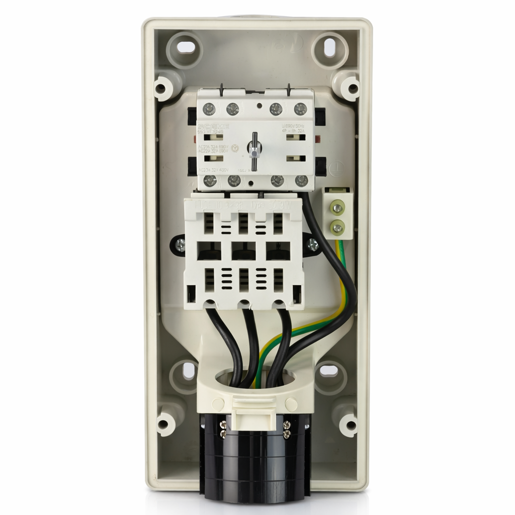 562.3287 Scame Advance 2 Interlocked 3P+N+E IP44 32A 6h