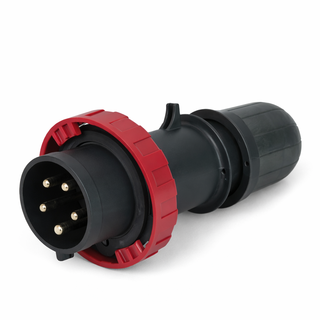 SCAME PLUG 218.EX1637 16A 3P+N+E 6h IP66 346-415V